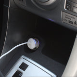 PAPP5GWB- Cellet 2.4Amp Ultra Compact Car Charger with 4ft Lightning Cable – Fast Charging for iPhone, iPad, and iPod – Apple MFi Certified – Blue LED Power Indicator