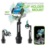 PH650 - Cellet Adjustable Cup Holder Phone Mount – 360° Rotating & Extendable Gooseneck, Universal Car Phone Holder for iPhone, Samsung & More