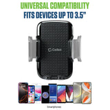 PHVENTCN - Universal Air Vent Phone Holder for Car, 360° Rotation Smartphone Mount with Adjustable Grip, Quick Release Button, Secure Cell Phone Stand for iPhone and Android