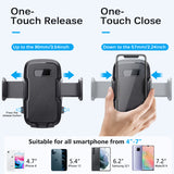 PHD300 - 🚗 Cellet Universal Car & Desk Phone Mount - Strong 3M Adhesive Pad, 360° Rotation, One-Touch Release - Secure Windshield, Dashboard & Countertop Holder for iPhone, Samsung, Android