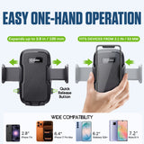 PHD300 - 🚗 Cellet Universal Car & Desk Phone Mount - 💪 Strong Adhesive Pad, 360° Rotation, One-Touch Release - Secure Windshield, Dashboard & Countertop Holder for iPhone, Samsung, Android