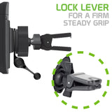 PHVENTE3 - Cellet Car Air Vent Phone Mount with Kickstand | 360° Swivel & 180° Tilt | Secure Knob Lock Grip | Spring Arm Extends to 3.5" | Universal Fit for iPhone, Samsung, GPS Devices