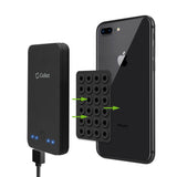 SCUPBK5 - Cellet Multipurpose Mini Suction Cup Mat – 5 Pack | Strong 3M Adhesive | Dashboard, Phone, Battery Pack Holder | Compact 2.3" x 3.3" Grip Pads for Car, Home, & Travel