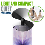 FANUSBC - Portable USB-C Mini Phone Fan – Compact Cooling Attachment for Android, iPad, Pixel, Galaxy & More – Quiet Lightweight Plug-in Smartphone Cooler, Pocket-Sized Travel Accessory