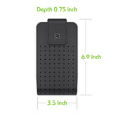 LTERLAGB -  Cellet Teramo Leather Phone Holster with Belt Clip – Compatible with iPhone 16 Pro Max, Samsung Galaxy S25 Ultra & Similar Sized Phones – 360° Rotating Swivel Clip, Premium Leather Pouch with Magnetic Closure