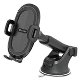 RHSU200 - Cellet Dashboard/Windshield Phone Mount with Telescoping Arm – Adjustable Suction Holder, 360° Rotation, One-Touch Release – Fits iPhone 16/15/14 Pro Max, Samsung Galaxy S25/S24/S23 & More