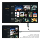 DCHDMI6 - Cellet USB-C to HDMI Cable 6.6FT – 4K 60Hz High-Speed Braided Cord – Compatible with MacBook Pro/Air, iPad Pro, iPhone 16, Samsung, Dell XPS, Chromebook, Nintendo Switch, and More