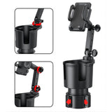 PH641 - 2-in-1 Cup Holder Phone Mount – Secure, Adjustable & Versatile