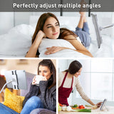 PHX200 - Cellet Flexible Gooseneck Tablet & Smartphone Holder – 32-Inch Adjustable Arm Stand for Desk, Bed, Kitchen, Office – Universal Clamp Mount for 4.7”-8.5” Devices