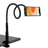 PHX200 - Cellet Flexible Gooseneck Tablet & Smartphone Holder – 32-Inch Adjustable Arm Stand for Desk, Bed, Kitchen, Office – Universal Clamp Mount for 4.7”-8.5” Devices