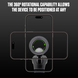 PH211 - Cellet Magnetic Air Vent Phone Mount for Tesla Model 3 & Model Y – Cradle-Less 360° Rotation Car Holder with Extra-Strength Metal Ring – Compatible with iPhone 16/15/14/13 & Samsung Galaxy S25/S24