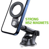 PHM300 - Cellet Magnetic Car Phone Mount | Telescopic Arm, 360° Rotation, Strong N52 Magnets