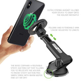 PHM300 - Cellet Magnetic Car Phone Mount | Telescopic Arm, 360° Rotation, Strong N52 Magnets