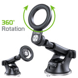PHM300 - Cellet Magnetic Car Phone Mount | Telescopic Arm, 360° Rotation, Strong N52 Magnets