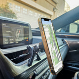 PH212 - Cellet Cellet Magnetic Air Vent Car Mount Holder – Universal Magnetic Phone Holder for Car Vent, Secure Hands-Free Dashboard Mount Compatible with Magsafe iPhone, Android, GPS Devices