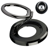 CLCMRINGC - Magnetic Phone Ring Holder Compatible with MagSafe - Ultra-Light 45g Aerospace Design - 360° Rotation & 90° Flip Metal Kickstand - Strong Grip Mount for iPhone 15 14 13 12, Plus, Pro Max & All Cases