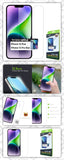 SGIPH13PM - Cellet Tempered Glass Screen Protector for iPhone 14 Plus (6.7-inch) & iPhone 13 Pro Max (6.7-inch) - 9H Hardness, Ultra-Thin HD Clarity, Anti-Scratch, Fingerprint Resistant, Bubble-Free Installation, Case-Friendly Coverage