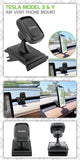 PH210 - Tesla Model 3 & Y Air Vent Magnetic Phone Mount – Secure & Adjustable Dashboard Holder for Smartphones