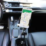 PH650 - Cellet Adjustable Cup Holder Phone Mount – 360° Rotating & Extendable Gooseneck, Universal Car Phone Holder for iPhone, Samsung & More