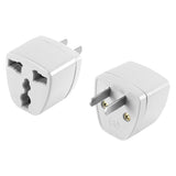 CNFPIN2FA - Cellet Universal Travel AC Wall Power Adapter to Convert China, UK, AU, EU & other Plugs to US Plug Socket (2-PACK)