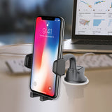 RHSU100 - Windshield/Dashboard Phone Holder Mount – Flexible Gooseneck & Reusable Sticky Suction Pad – Universal Car Phone Holder for GPS Navigation & Hands-Free Use