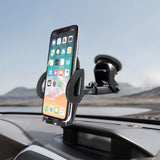 PHD350 - Cellet Telescoping Arm Car Phone Holder – Adjustable Dashboard & Windshield Mount for Smartphones