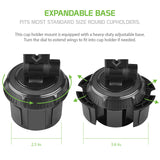 PH620 -  Cellet Heavy Duty Cup Holder Mount for Tablet Smartphone - 360° Swivel, Expandable Base Car Holder for iPad iPhone Samsung Galaxy & All Smartphones