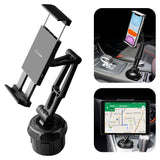 PH620 -  Cellet Heavy Duty Cup Holder Mount for Tablet Smartphone - 360° Swivel, Expandable Base Car Holder for iPad iPhone Samsung Galaxy & All Smartphones