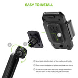 PH630  - Cellet Adjustable Cup Holder Phone Mount – Universal Car Cradle with 360° Rotation, One-Touch Release, and Expandable Base – Compatible with iPhone, Samsung, and More