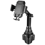 PH630  - Cellet Adjustable Cup Holder Phone Mount – Universal Car Cradle with 360° Rotation, One-Touch Release, and Expandable Base – Compatible with iPhone, Samsung, and More
