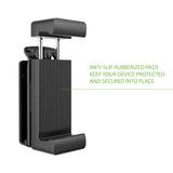 CLIPHDB - Cellet Universal Heavy Duty 360° Swivel Belt Clip Holder - Secure Phone Holster w/ Kickstand for All Smartphones &amp; Cases - Durable, Rotatable Belt Clip