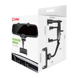 PHMIR3 - Cellet Rear-view Mirror Mount, Universal Car Rear-view Mirror Mount with 360 Degree Rotating Cradle and Adjustable Brackets Compatible to iPhone 13 Pro Max, 13 Mini, Galaxy S22 Ultra, S22+ and more